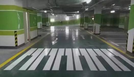 同心仓库划线